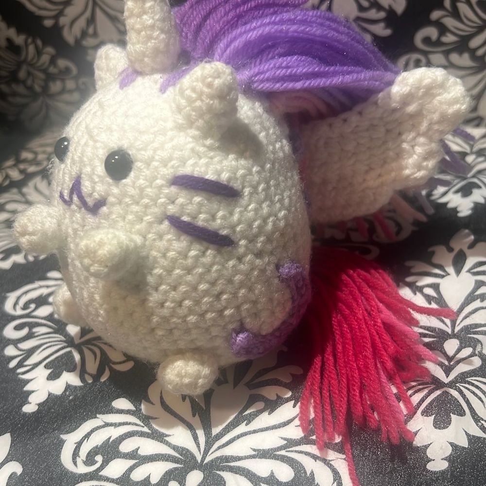 Pusheen plush — handmade crochet plush